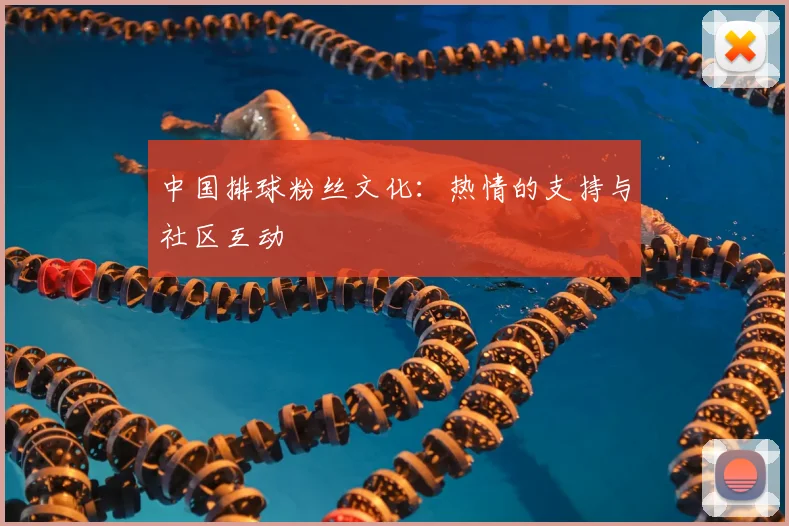 中国排球粉丝文化:热情的支持与社区互动
